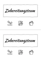 Vorschau - Aufgabenkarten - Küchenteams ES - Seite 1