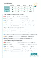 Vorschau - Arbeitsblätter - Relativpronomen und -sätze (mit und ohne Präposition) - Übungsaufgaben - Seite 1