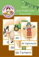 Vorschau - Bildkarten - Wort- und Bildkarten: Bauernhof - Deckblatt
