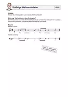 Vorschau - Audio-Dateien - eintönige Weihnachtslieder (Liederquiz mit Rythmen) - Deckblatt
