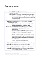 Vorschau - Stundenentwürfe - Prepositions of Time Worksheet Bundle (lesson plan including teacher's notes) #übungenfürzwischendurch - Seite 1