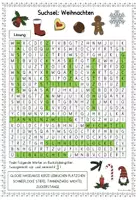 Vorschau - Arbeitsblätter - Suchsel "Weihnachten" differenziert - Seite 3