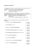 Vorschau - Arbeitsblätter - Subjektsatz & Objektsatz. Input sowie Übungen. - Seite 3