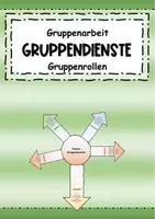 Vorschau - Poster - Gruppendienste Gruppenrolle für Gruppenarbeiten - Deckblatt