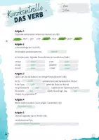 Vorschau - Test - LK Verb (Personalpronomen, Possesivpronomen, Zeitformen) - Seite 3