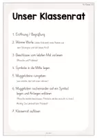 Vorschau - Arbeitsblätter - Klassenrat - Seite 1