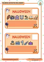 Vista previa - Juegos / Gamificación - LLAVERO PALABRAS SECRETAS HALLOWEEN - página 2