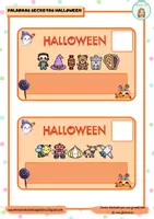 Vista previa - Juegos / Gamificación - LLAVERO PALABRAS SECRETAS HALLOWEEN - página 3