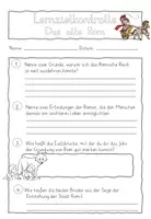 Vorschau - Klassenarbeiten - LZK Das alte Rom - Deckblatt