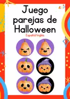 Vista previa - Juegos / Gamificación - Juego de parejas de Halloween - Portada