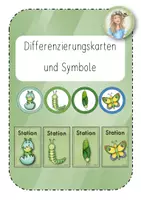 Vorschau - Bildkarten - Differenzierungskarten und Symbole - Deckblatt