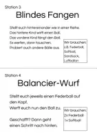 Vorschau - Stationenlernen - Stationenlauf für den Sportunterricht: Rhythmus, Balance und Schnelligkeit - Seite 3