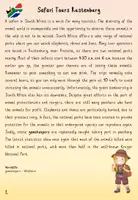 Vorschau - Arbeitsblätter - Partnerpuzzle South Africa (mit Lösungskarten) - Seite 2