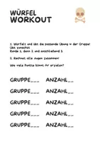 Vorschau - Arbeitsblätter - Halloween Sport Stationenlernen - Seite 1