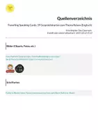 Vorschau - Aufgabenkarten - Travelling Speaking Cards; 39 Gesprächskarten zum Thema Reisen (Englisch) - Seite 1