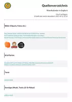 Vorschau - Präsentationen/Tafelbilder - Wandkalender in Englisch - Seite 1