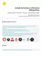 Vista previa - Juegos / Gamificación - English Grammar Trivia Game - 5th grade - Juego de Repaso (Inglés) - página 1
