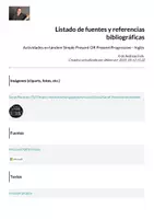 Vista previa - Juegos / Gamificación - Actividades en tándem Simple Present OR Present Progressive - Inglés - página 1
