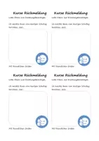 Vorschau - Anderer Materialtyp - positive Rückmeldung Elternbrief (Gesicht Daumen hoch) - Deckblatt