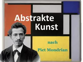 Vorschau - Stundenentwürfe - Kunst Bundle: Materialpaket zu Piet Mondrian - Seite 1