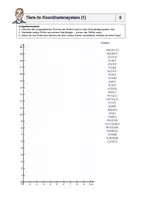 Vorschau - Arbeitsblätter - 🔵 Figuren im Koordinatensystem - Punkte verbinden und Neues entdecken - Koordinatensystem Figuren - Punkte verbinden - Mathe lernen - Geometrie - Matheunterricht - Seite 2