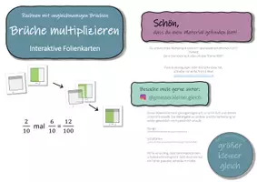 Vorschau - Spiele - Brüche multiplizieren – Interaktives Material - Seite 2