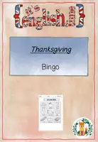 Vorschau - Spiele - ENGLISCH Thanksgiving Bingo Spiel - Deckblatt