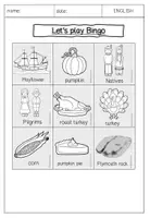 Vorschau - Spiele - ENGLISCH Thanksgiving Bingo Spiel - Seite 3