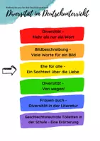Vorschau - Arbeitsblätter - Ehe für alle - Ein Sachtext über die Liebe (Arbeitsblatt) - Deckblatt
