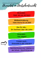 Vorschau - Arbeitsblätter - Frauen auch - Diversität in der Literatur (Arbeitsblatt) - Deckblatt