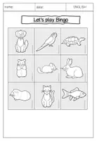 Vorschau - Spiele - ENGLISCH Pets Bingo Spiel Paare finden - Seite 3