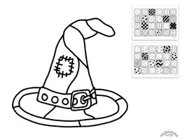 Aperçu - Matériel pour travaux manuels / dessin - PATTERN ART / POP ART „Halloween“ - Page 2