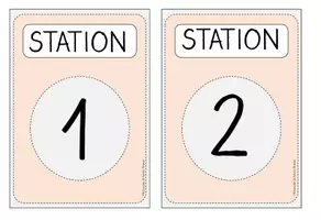 Vorschau - Fördermaterial/Inklusion - Schilder Classroom Management Stationenschilder Ablagen Beschriftung - Seite 3
