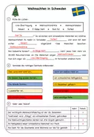 Vorschau - Arbeitsblätter - Weihnachten in Schweden- Infotext mit Arbeitsmaterial - Seite 3
