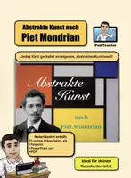 Vorschau - Stundenentwürfe - Kunst Bundle: Materialpaket zu Piet Mondrian - Deckblatt