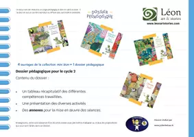 Aperçu - Préparation de séance / Séance complète - Dossier Animaux - Art- Bilingue Français-Anglais - Page de couverture