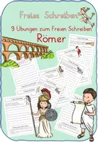 Vorschau - Arbeitsblätter - Freies Schreiben "Das alte Rom" - Deckblatt