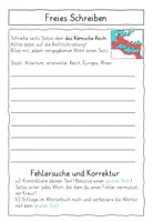 Vorschau - Arbeitsblätter - Freies Schreiben "Das alte Rom" - Seite 3