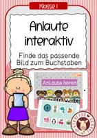 Vorschau - Unterrichtsreihen - Anlaute hören - Interaktive PDF - Deckblatt