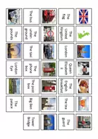 Aperçu - Jeux - Matching game - UK typical elements - Page 1