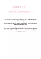 Vorschau - Anderer Materialtyp - 📚 SCHULSTART: Growth Mindset - Classroom Management/Ideen zur Umsetzung - Seite 1