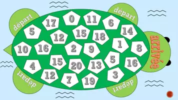 Vorschau - Spiele - jeu: La tortue des nombres 0-20 Zahlenschildkröte - Seite 2