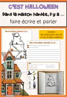 Vorschau - Arbeitsblätter - Dans ma maison hantée, il y a - faire écrire et parler - HALLOWEEN - Deckblatt