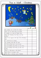 Vorschau - Arbeitsblätter - Christmas - True or false? - Seite 2
