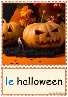 Vorschau - Spiele - Bild- und Wortkarten zum Thema Halloween (Französisch) - Seite 3