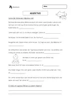Vorschau - Arbeitsblätter - Arbeitsblatt Adjektive, differenziert - Seite 2