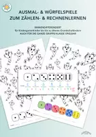 Vorschau - Arbeitsblätter - DRACHEN AUSMAL- & WÜRFELSPIEL & RECHNENLERNEN - Deckblatt