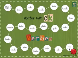 Vorschau - Spiele - Wörter mit ck und tz I Würfelspiele - Seite 2