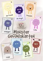 Vorschau - Poster - Monster Gefühlskarten - Deckblatt