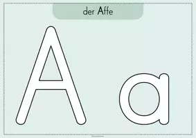 Vorschau - Arbeitsblätter - Buchstaben: Kneten Legen Nachspuren Druckschrift - Seite 3